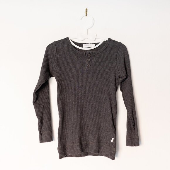 Jamie Kay Organic Cotton Modal Henley Tee - Picture 1 of 3